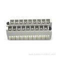 7.62mm Pitch Barrier Terminal Blocks Straight 18P